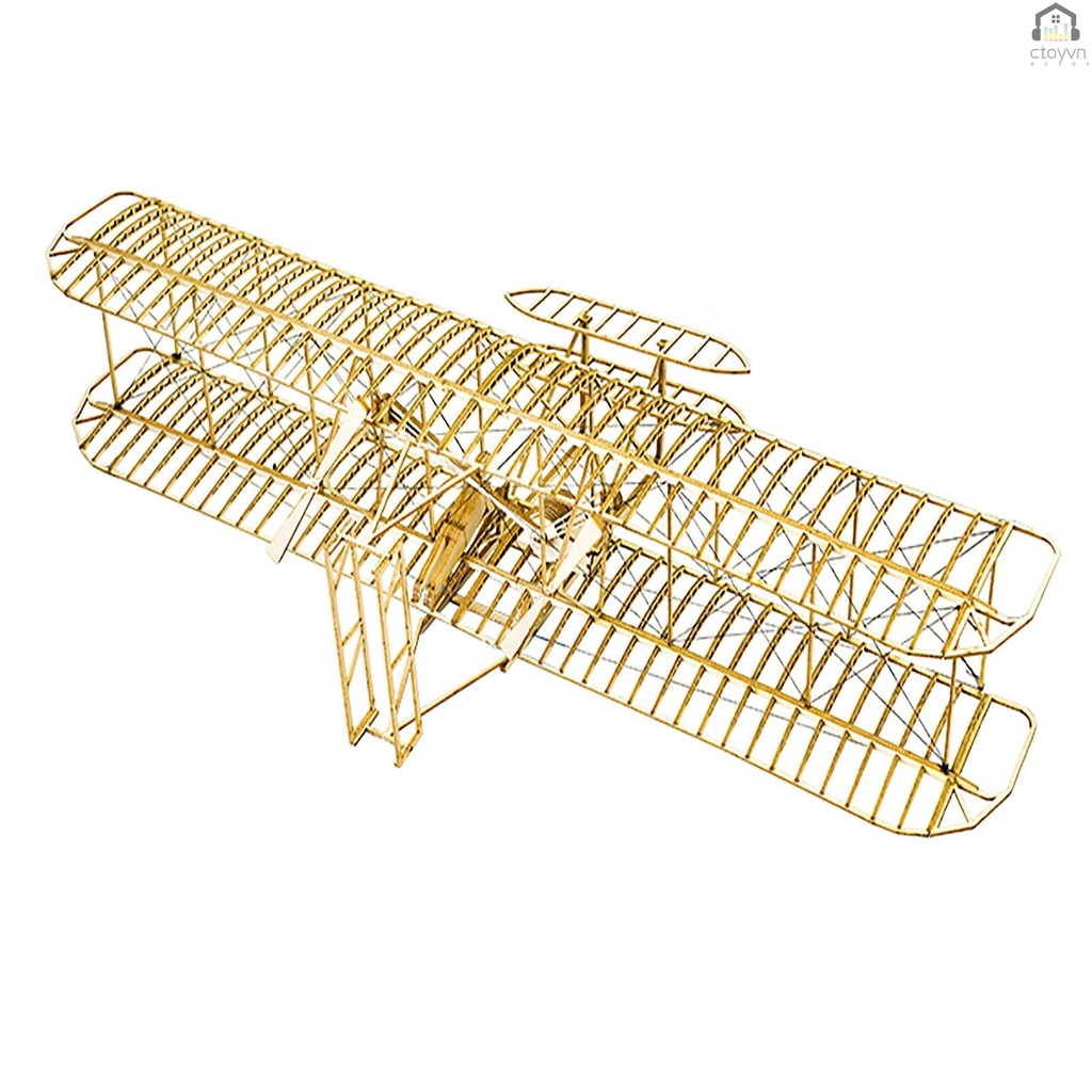 Mô Hình Máy Bay 3D DWH VC01 1: 18 510mm Bằng Gỗ DIY