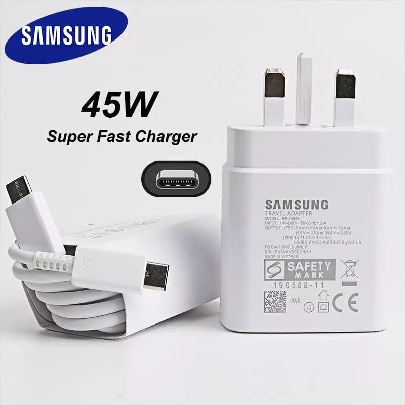 Bộ chuyển đổi Samsung Super Travel 45w / 35w / 25w / PD Usb-c sang type-c Bộ chuyển đổi sạc nhanh type-c c ✷ س ❈ ❈ ❈ ❈