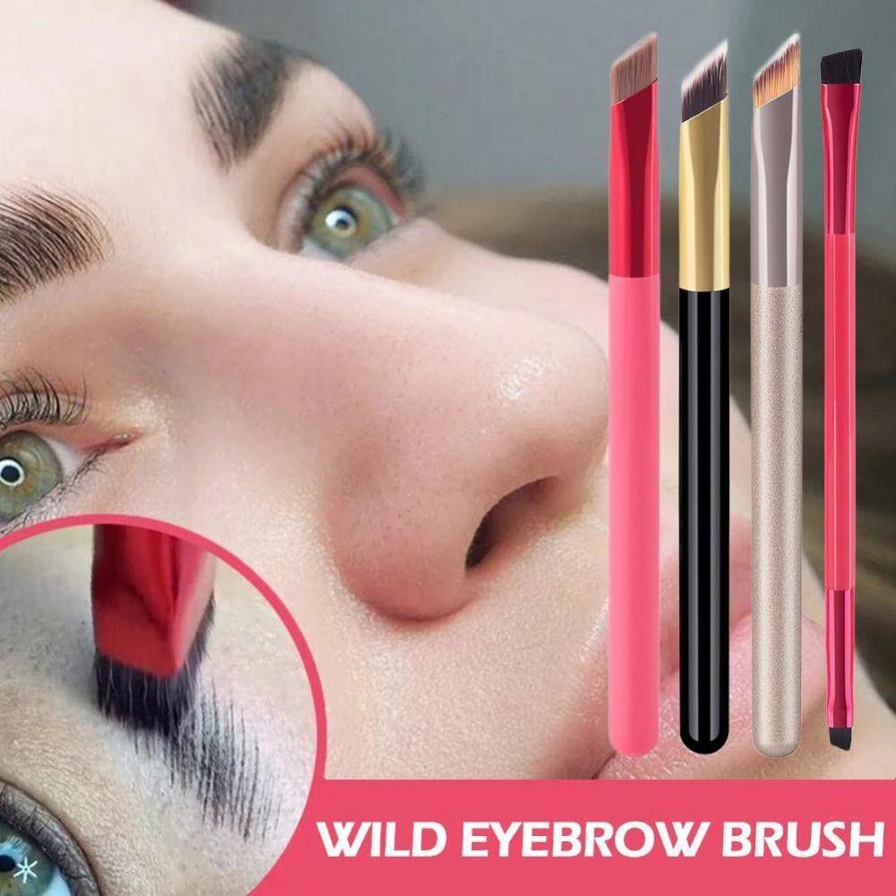 Cọ Trang Điểm Mắt / Lông Mày Làm Đẹp Ba Chiều Dễ Làm Sạch