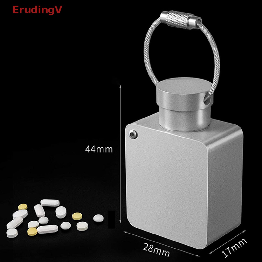 Hộp Đựng Thuốc Bằng Hợp Kim Nhôm Dễ Mang Theo Tiện Dụng