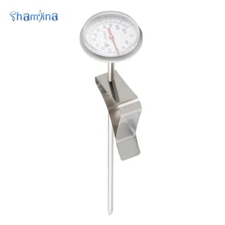 Nhiệt kế shamjina đo cà phê/ sữa có thể treo được hiển thị con trỏ 14cm/19cm