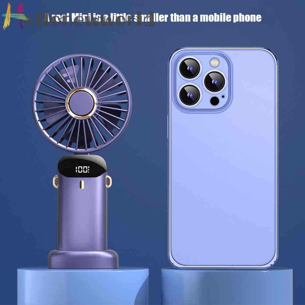 Quạt Làm Mát Mùa Hè Cầm Tay Di Động Có Dây Đeo Cổ Cho Nhà Ở