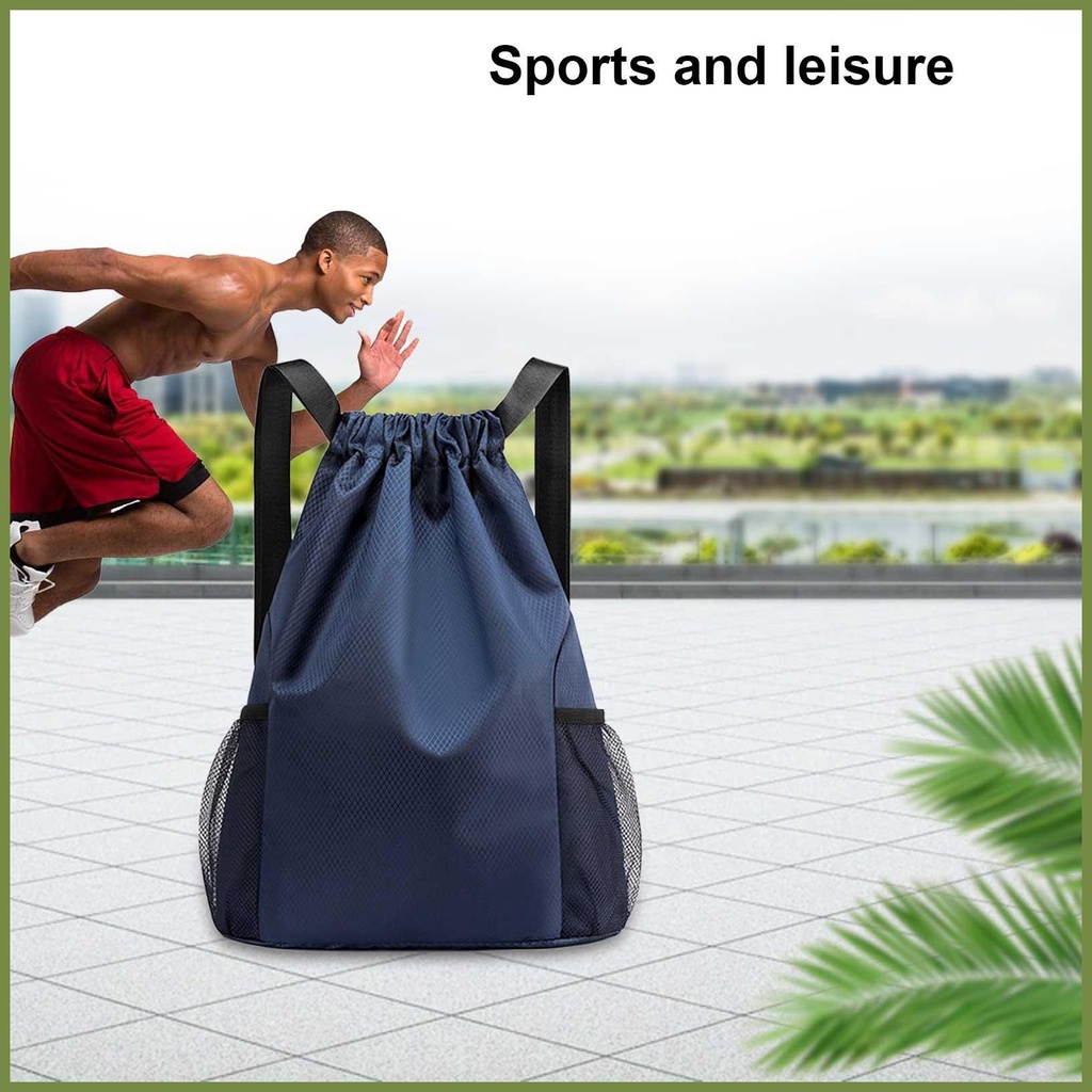 Túi Dây Rút Thể Thao Sức Chứa Lớn Chống Thấm Nước Có Lưới kouvn kouvn