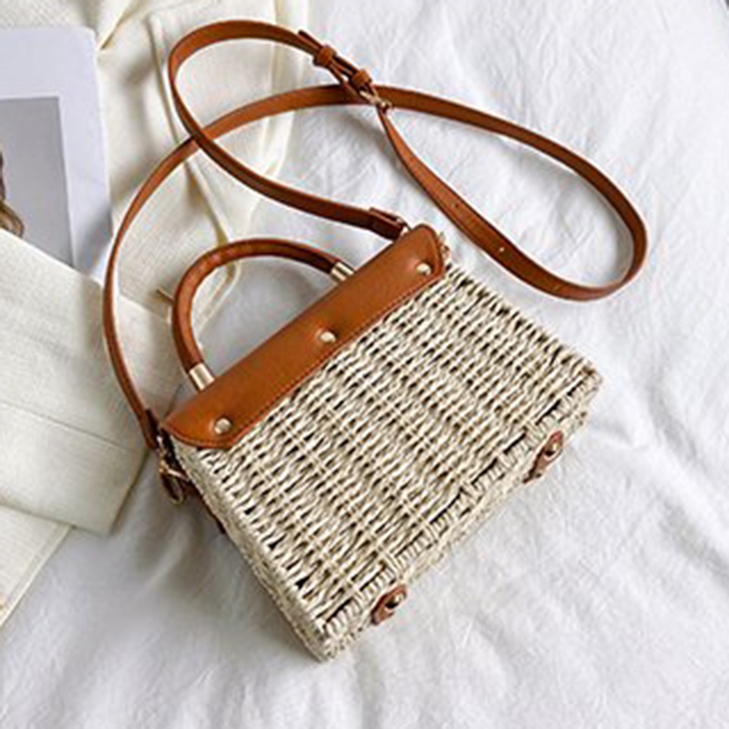 Túi Đeo Chéo Vải Dệt Màu Sắc Thời Trang Dành Cho Nữ