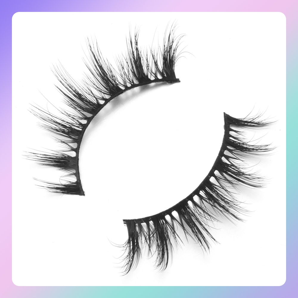 Set 10 Cặp Lông Mi Giả Cong Dài Trang Điểm Cho Nữ
