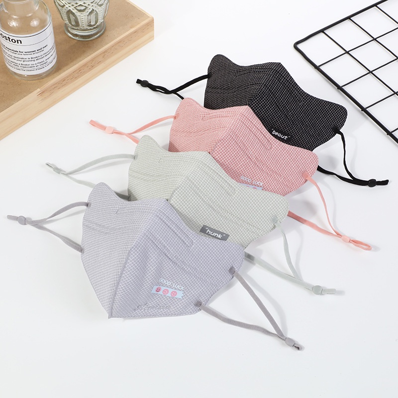 Set 3-10 Khẩu Trang cotton Giữ Ấm Chống Khói Chống Sương Mù Thân Thiện Với Làn Da Trẻ Em