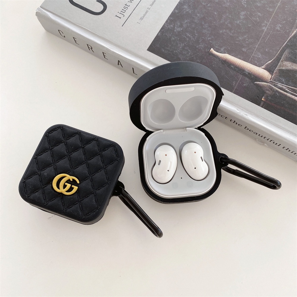 Ốp silicon mềm hình hoạt hình bảo vệ hộp sạc tai nghe cho Samsung Galaxy Buds2 Pro Buds 2 Buds Pro Buds Live