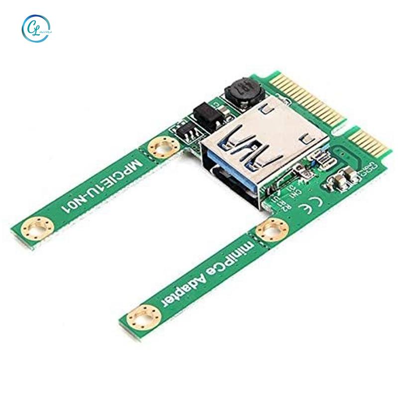 Thẻ Chuyển Đổi PCI-E Sang USB 3.0 + USB 3.0 Chuyên Dụng Cho Notebook / Máy Tính