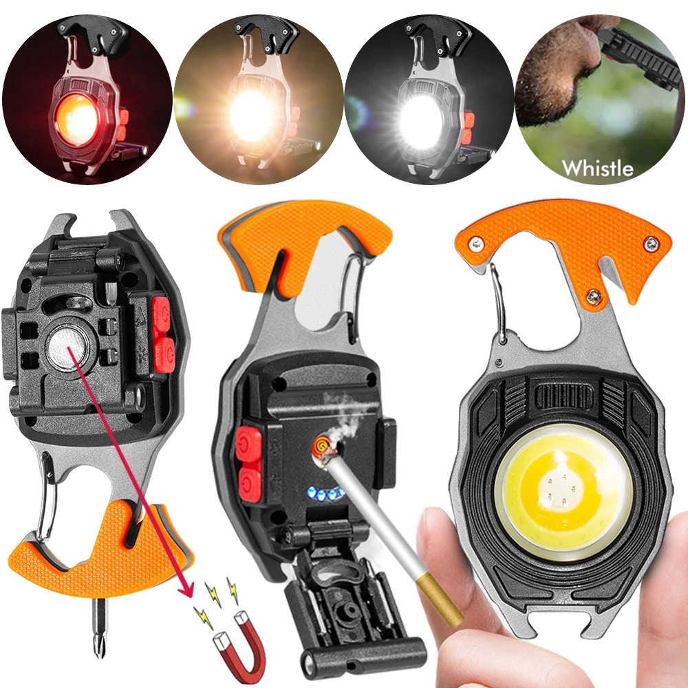 Bật Lửa Đèn led Mini Đa Năng Có Thể Sạc Lại Tiện Dụng