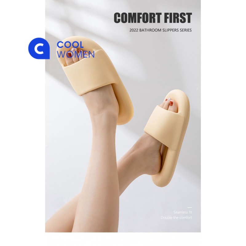 Dép Đi Trong Nhà Đế Dày Chống Trượt Thời Trang Mùa Hè Cho Cặp Đôi