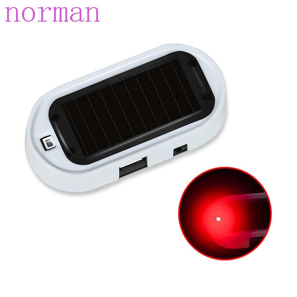Đèn LED Cảnh Báo An Ninh Không Dây Sử Dụng Năng Lượng Mặt Trời Chống Trộm Cho Xe Hơi