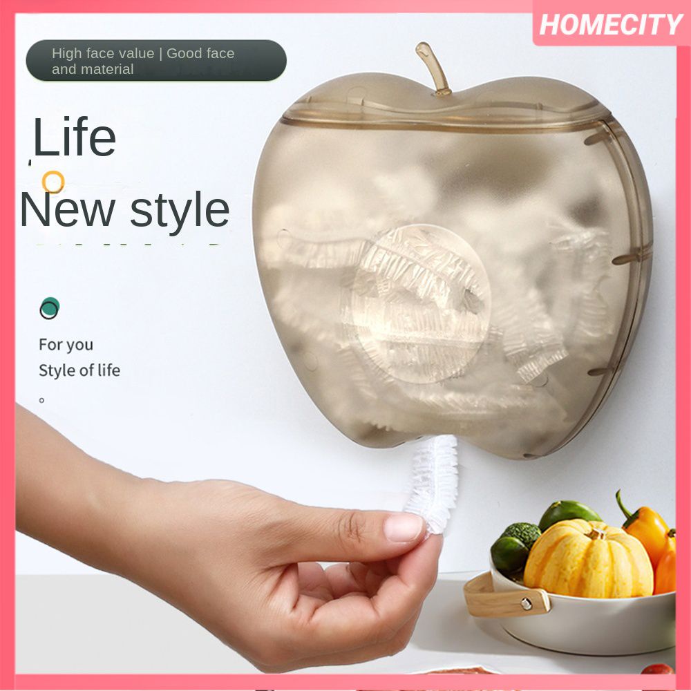 Hộp Đựng Bọc Nhựa Mới Hộp Đựng Túi Đựng Rác Gắn Tường Hộp Đựng Thực PhẩmDùng Một Lần Cho Nhà Bếp Hộp Đựng Túi Hộp Đựng