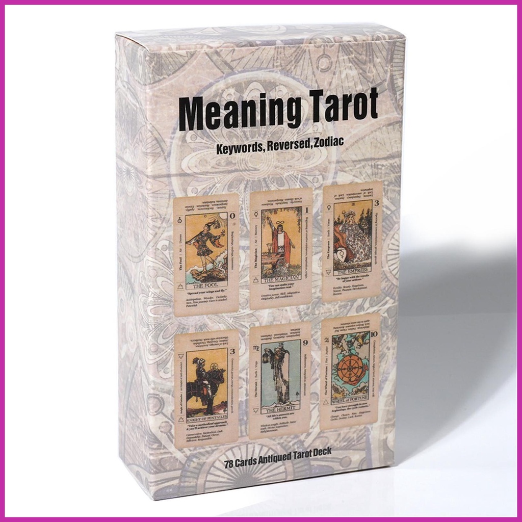 Bộ Bài Tarot 78 Lá Phiên Bản Tiếng Anh