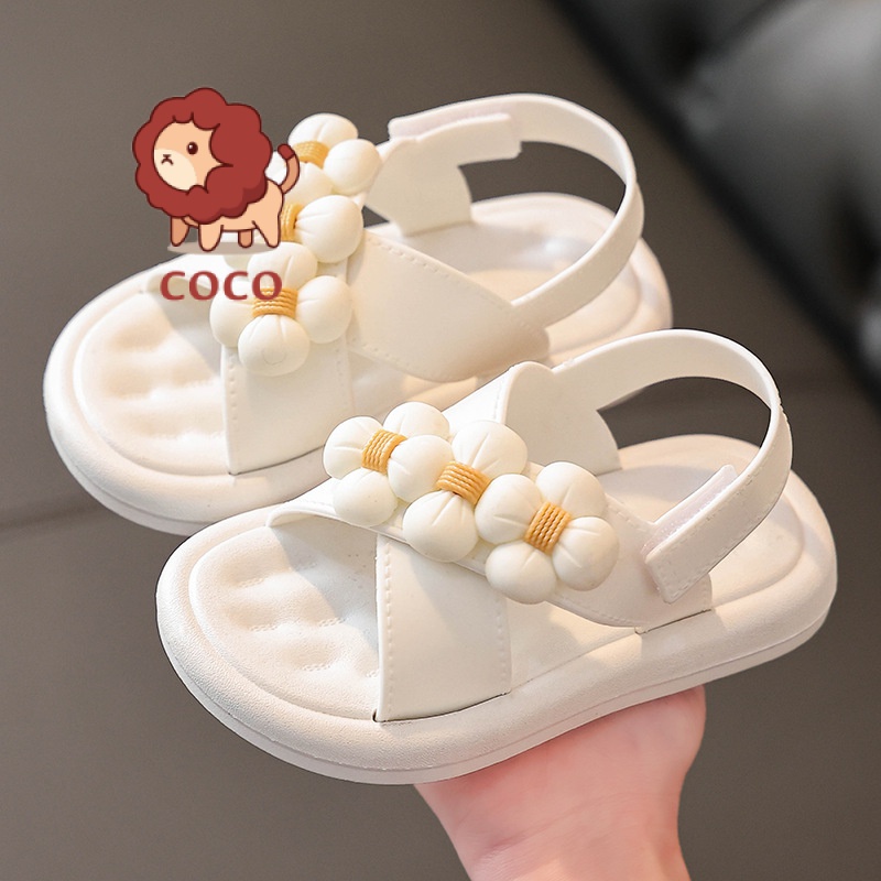 Sandal Nữ Trẻ Em Công Chúa Đế Mềm Thoáng Khí Mùa Hè 2023