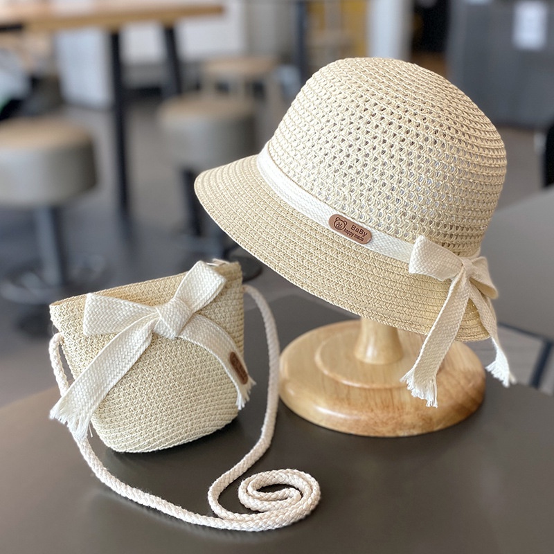 Mũ Cói Che Nắng Đi Biển Thời Trang Mùa Hè Cho Bé Gái D029 2-8 Tuổi D029