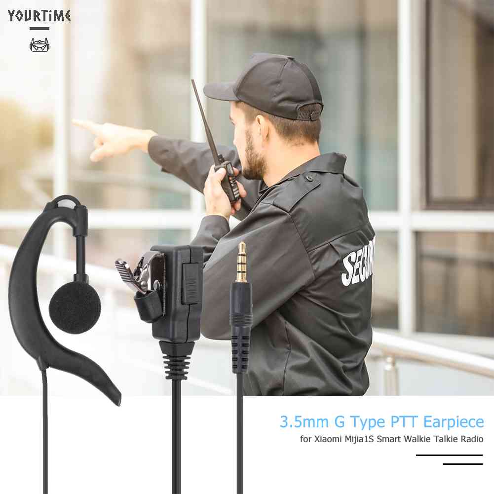 Tai Nghe Giắc Cắm 3.5mm PTT Cho Điện Đàm Xiaomi Mijia1S