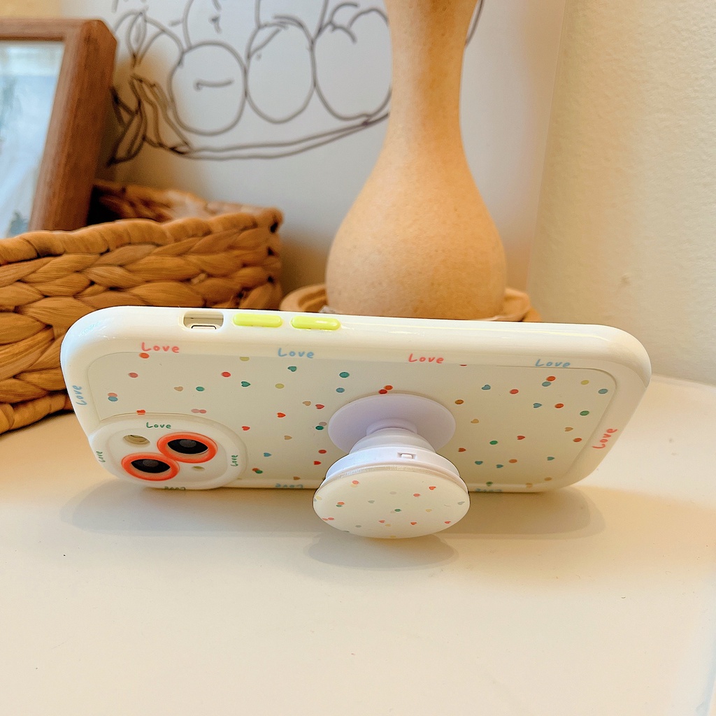 Ốp Điện Thoại Họa Tiết Chấm Bi Cho iPhone 14 Pro Max 14Pro 14 13 Pro Max 12 Pro Max 11