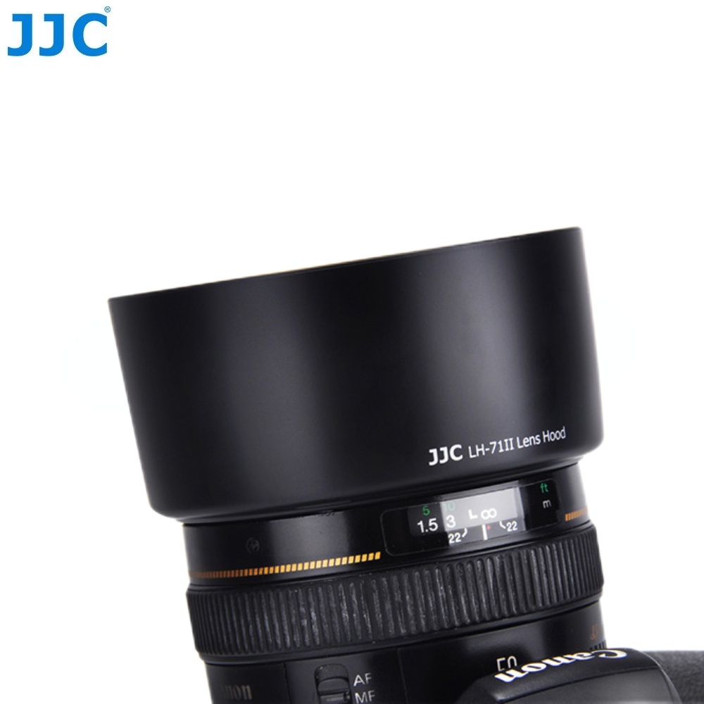 JJC Lens Hood ES-71II Nắp che ống kính máy ảnh Cho Canon EF 50mm F 1.4 USM & EF 50mm F 1.4