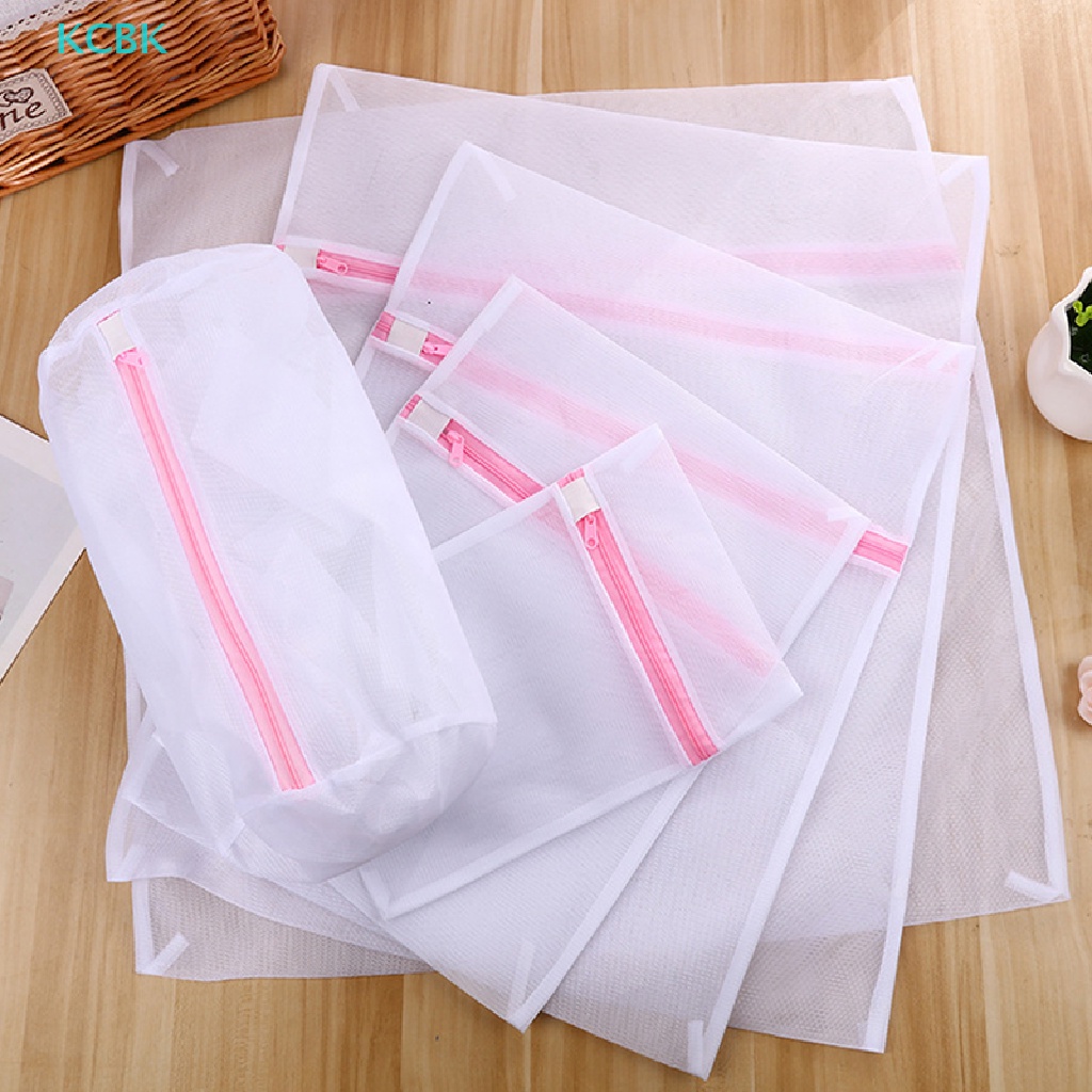 Túi Lưới Giặt Đồ Lót / Vớ 3 Kích Thước Có Khóa Kéo Tiện Dụng