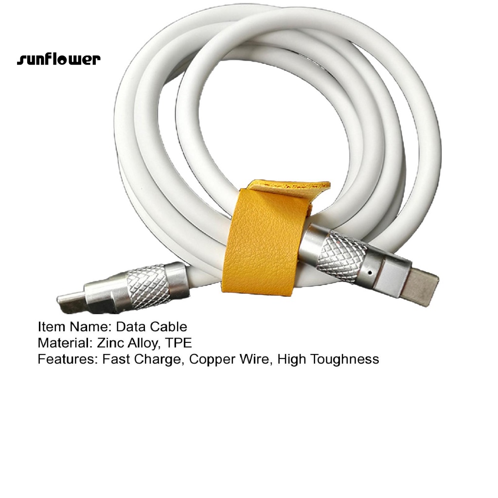 Cáp sạc dữ liệu LENOVO Type-C 120W bằng hợp kim kẽm tốc độ cao