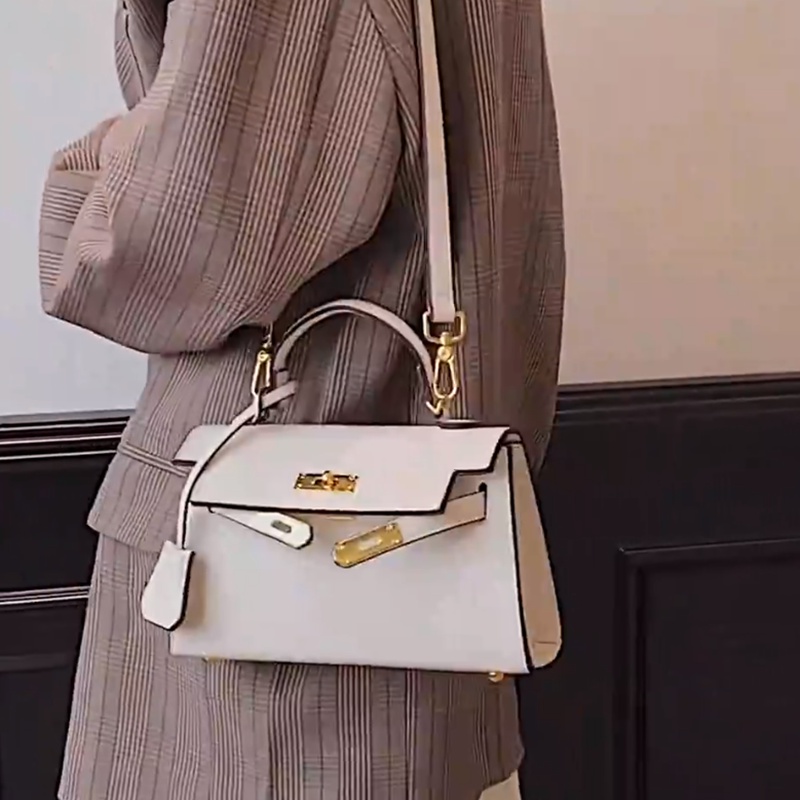 Túi Xách Đeo Chéo Thiết Kế Đơn Giản Thời Trang Pháp Cao Cấp Cho Nữ