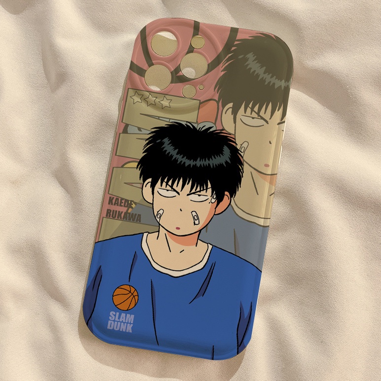 Ốp Điện Thoại In Hoạt Hình Slam Dunk Cho Iphone 11promax 14promax 12 6S / 7 / 8plus xr / xsmax 13promax