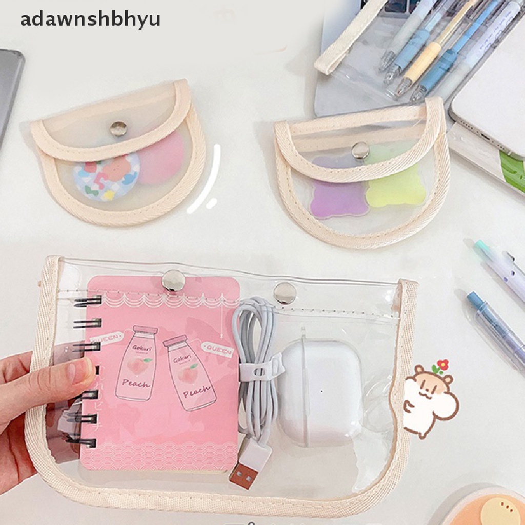 Túi Đựng Tiền Xu / Thẻ / Chìa Khóa Bằng Pvc Trong Suốt / Nhám Tiện Dụng Cho Nữ