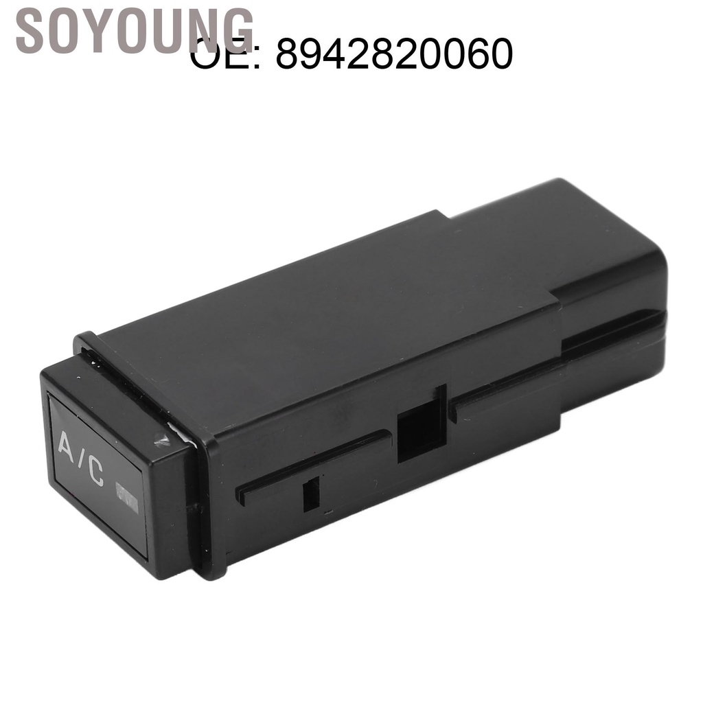 Soyoung 8942820060 Air Conditioner Push Button Antiaging Cars AC System Switch Perfect Fit Wearproof for Upgrade