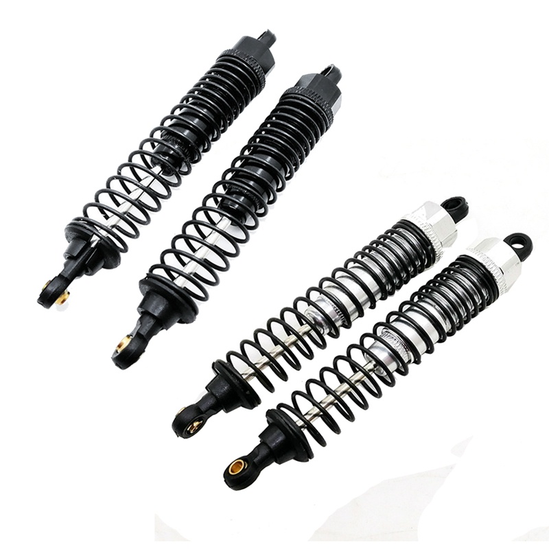 Set 2 Phuộc Giảm Xóc Bằng Kim Loại Cho Xe Hơi Điều Khiển Từ Xa Tỉ Lệ 1 / 10