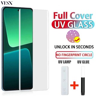 Kính cường lực toàn màn hình keo UV Cho XIOMI Xiaomi Mi 15 14 13 Lite 12 12s 11 10s Civi 4 3 2 1s Note 10 Ultra Lite Redmi Note 13 Pro+ 4G 5G 2024