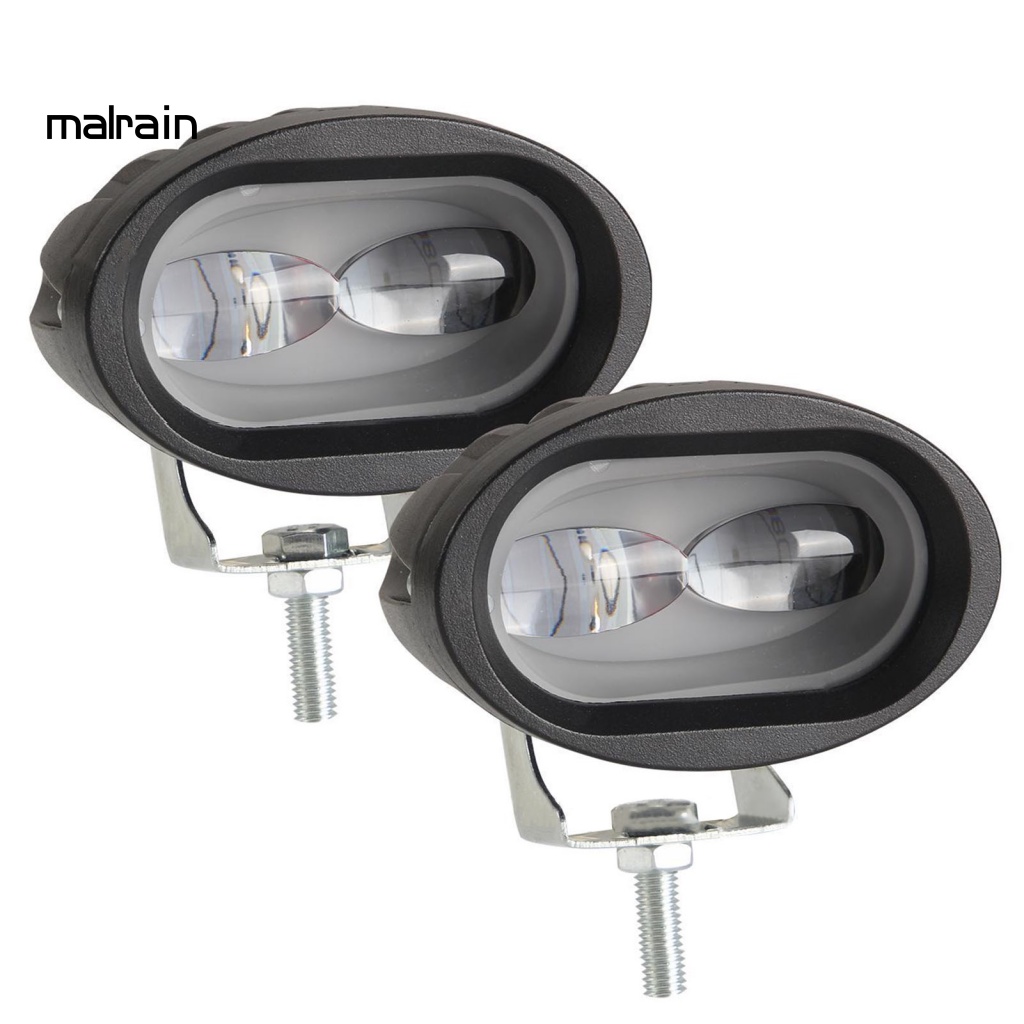 Set 2 Đèn Pha 6LED 60W 6000K / 3000K Ánh Sáng Trắng Dành Cho Ô Tô / Mô Tô