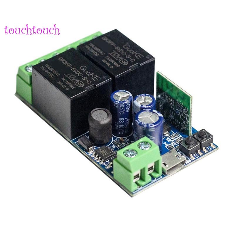 USB 5V/DC7-48V EWeLink Smart Wifi Switch Universal Relay Module 2CH Wireless Switch Timer Phone Remote Control