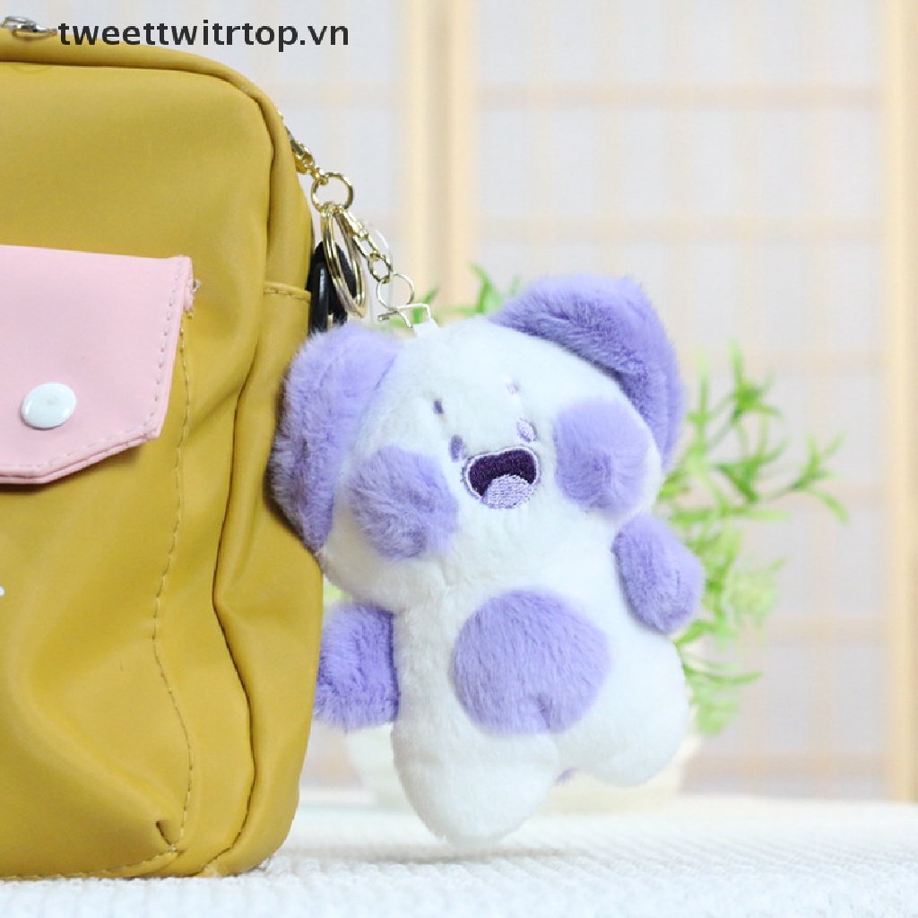 Móc Khóa Hình Mèo Nhồi Bông Đáng Yêu