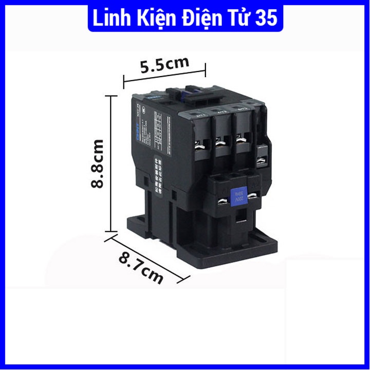 Khởi động từ Contactor CHNT NXC-18 32A, khởi động và điều khiển động cơ AC, đảm bảo độ ổn định và bền bỉ