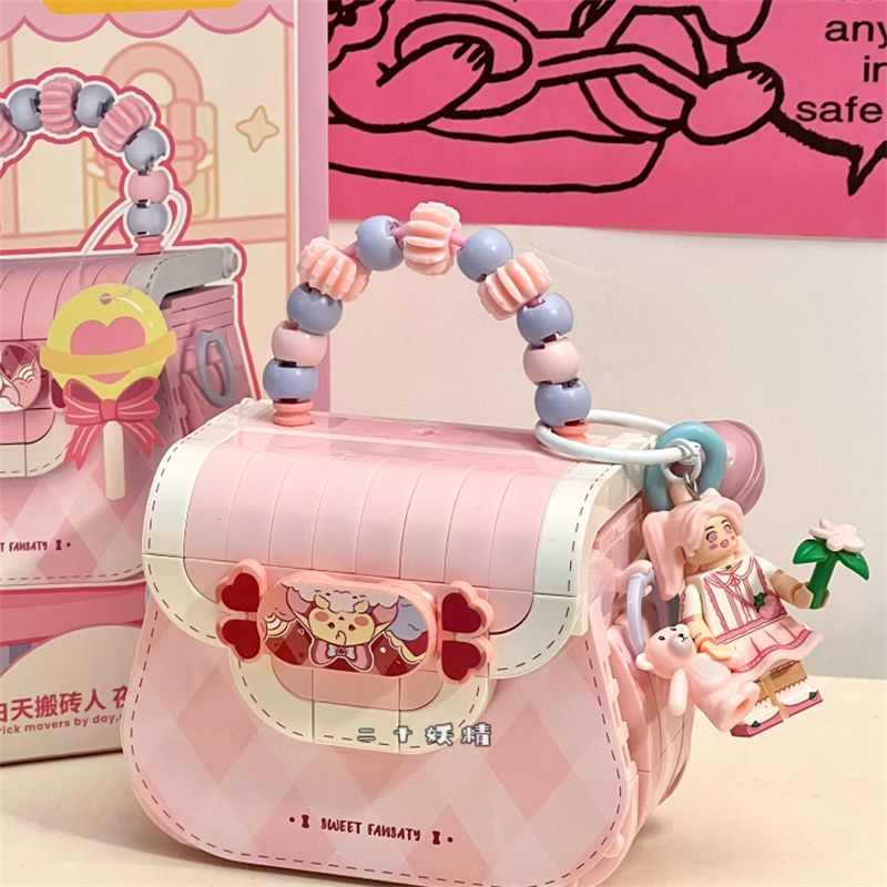 Bộ Đồ Chơi Lắp Ráp mini Dễ Thương Cho Bé Gái