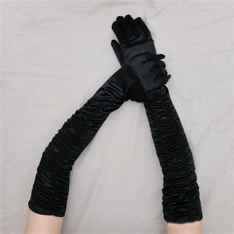 Găng Tay Nhảy Sợi Satin Cho Nữ