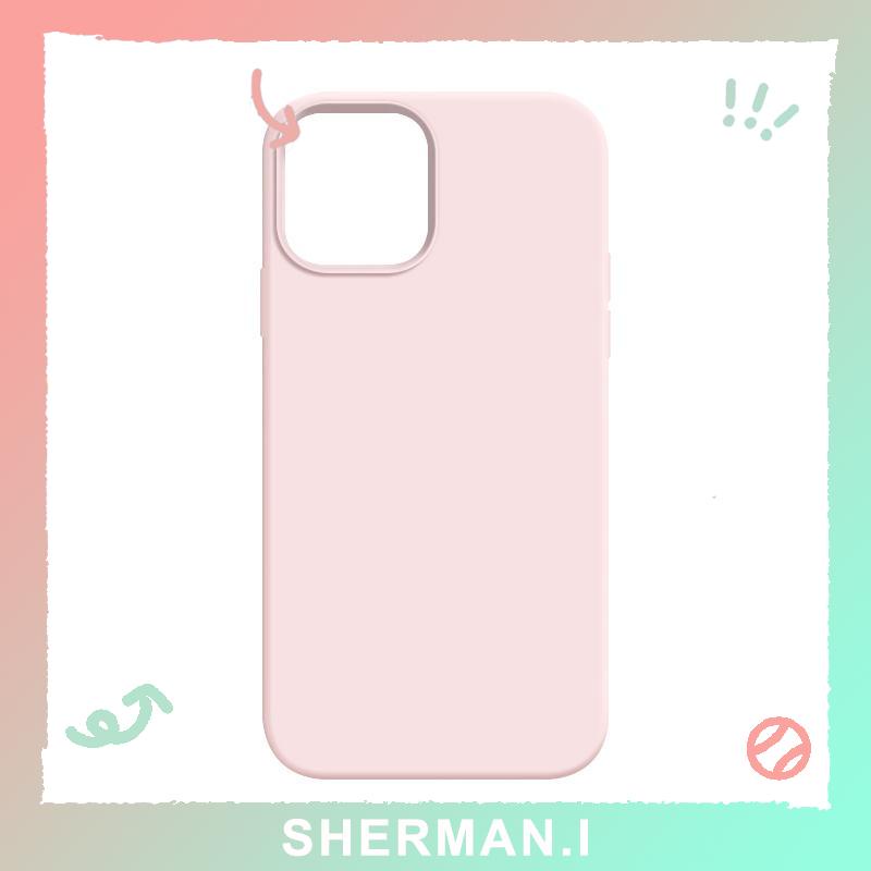 Ốp Điện Thoại Silicon Cát Chảy Màu Hồng Cho iPhone 11/13/11promax/12promax/13promax/14promax-SN