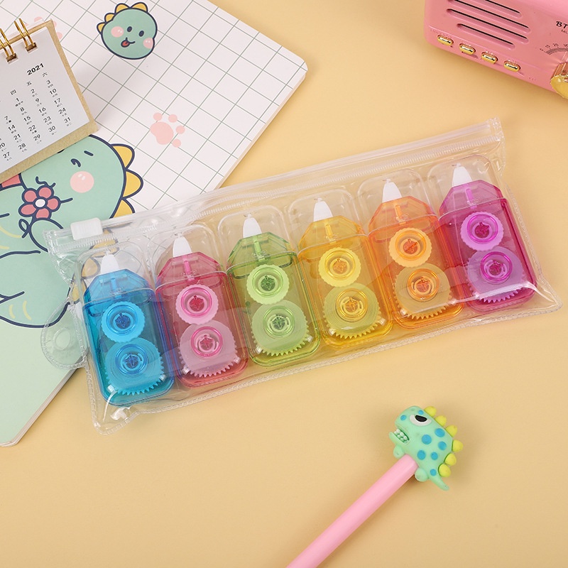 Set 6 Bút Xóa Kéo Nhỏ Gọn Tiện Lợi