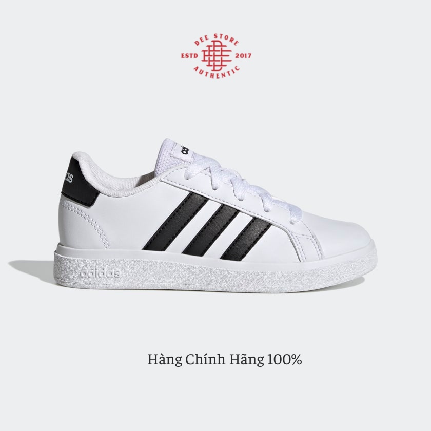 Giày Thể Thao Sneaker Adidas Grand Court 2.0 Cloud White/Core Black - Dee Store VN