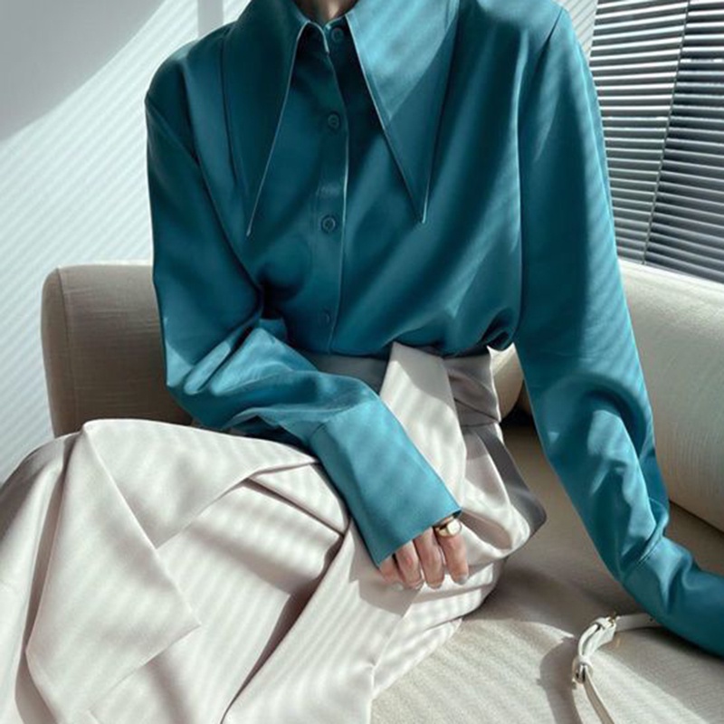 IELGY Áo Sơ Mi Cao Cấp Phong Cách Pháp Nhẹ Nhàng IELGY  drunk Cho Nữ