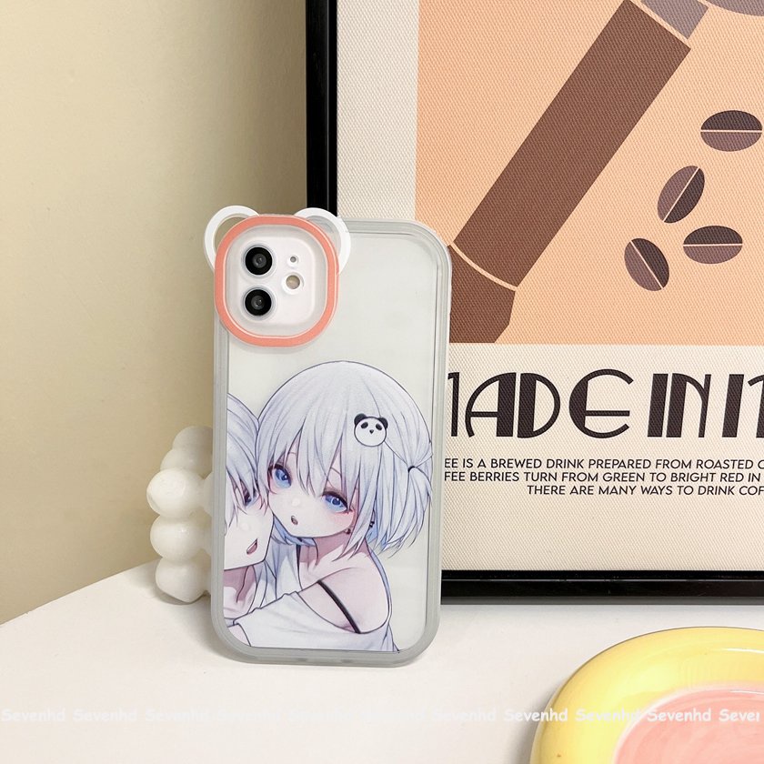 Ốp Điện Thoại Dẻo Họa Tiết Hoạt Hình Chú Gấu Dễ Thương Cho iPhone 13 12 11 Pro Max Xs Max Xr X 7 8 6 6s Plus