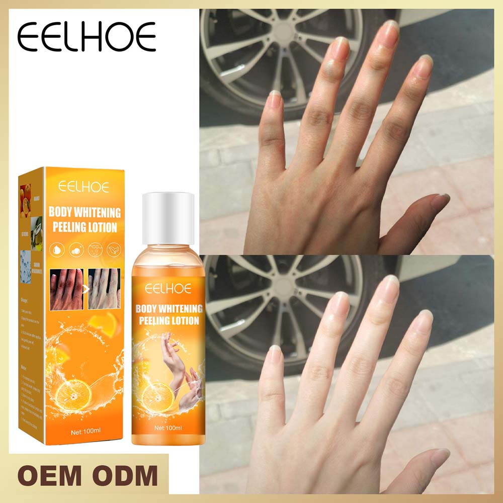 Orange Peeling Lotion Body Whitening Cream Lightening Brightening Skin Bleaching