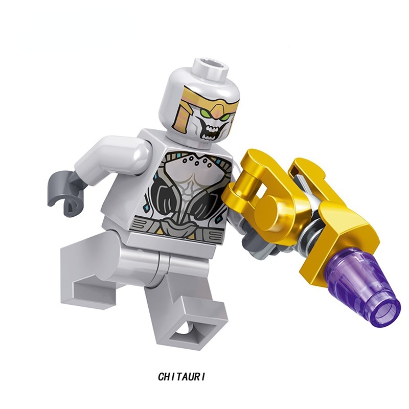 Đồ Chơi Lắp Ráp Mô Hình Nhân Vật Vô Cực Kèm Đá Chạy Bằng Pin