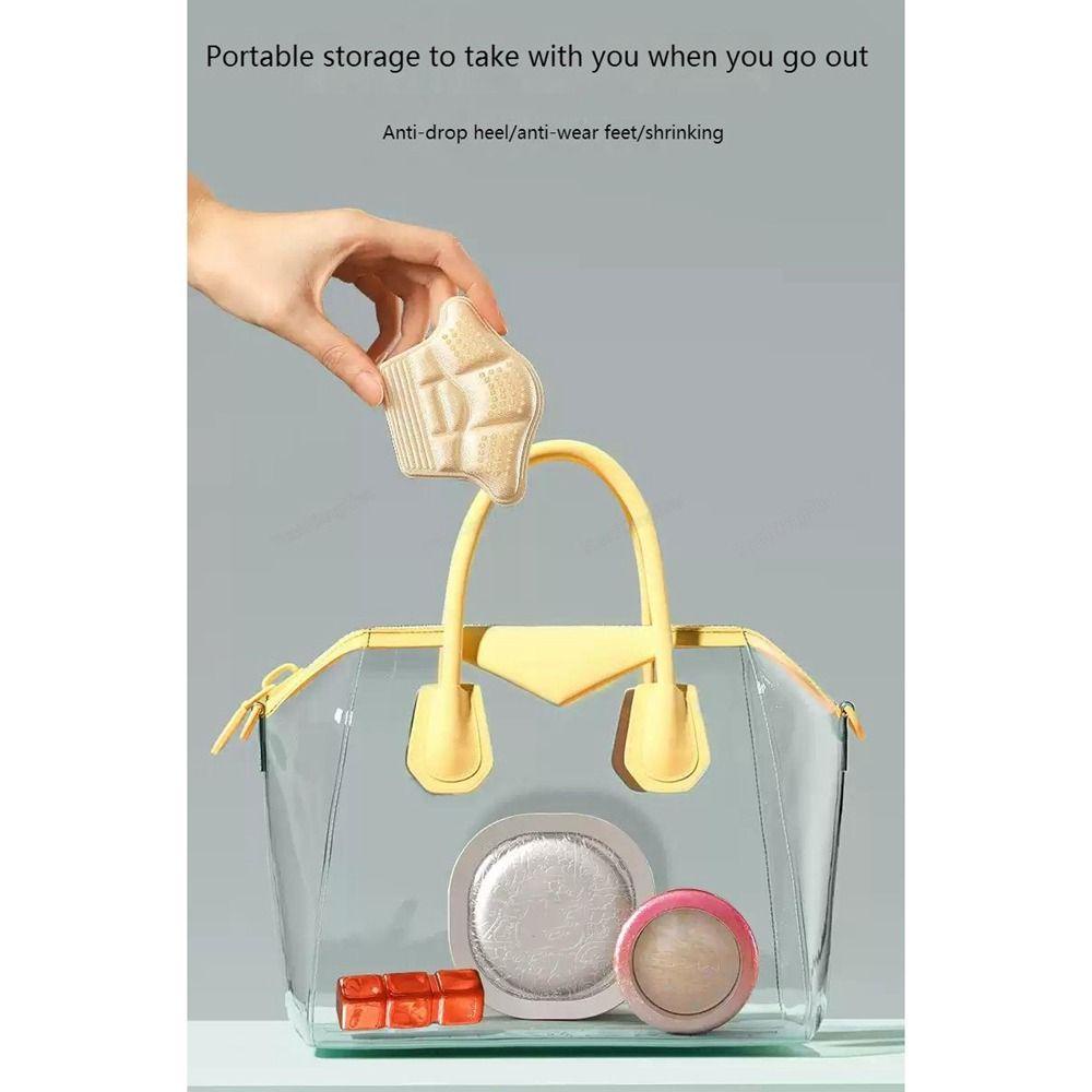 AROMA Miếng Dán Giày Cao Gót Bằng Xốp Đàn Hồi Chống Trượt Thoải Mái Có Thể Điều Chỉnh