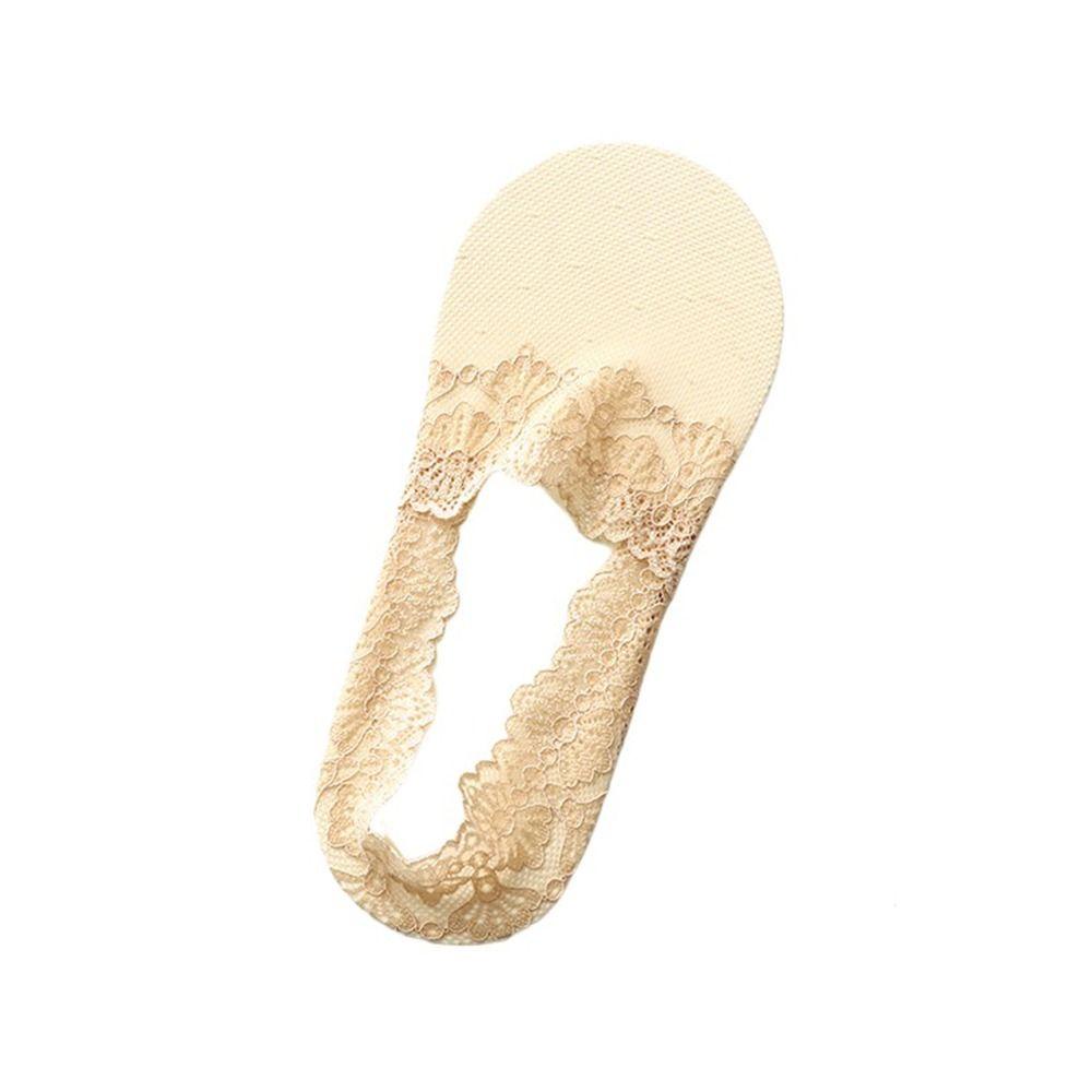 Vớ Ren Silicone Mềm Co Giãn Chống Trượt Thời Trang Mùa Hè Cho Nữ Mã 1