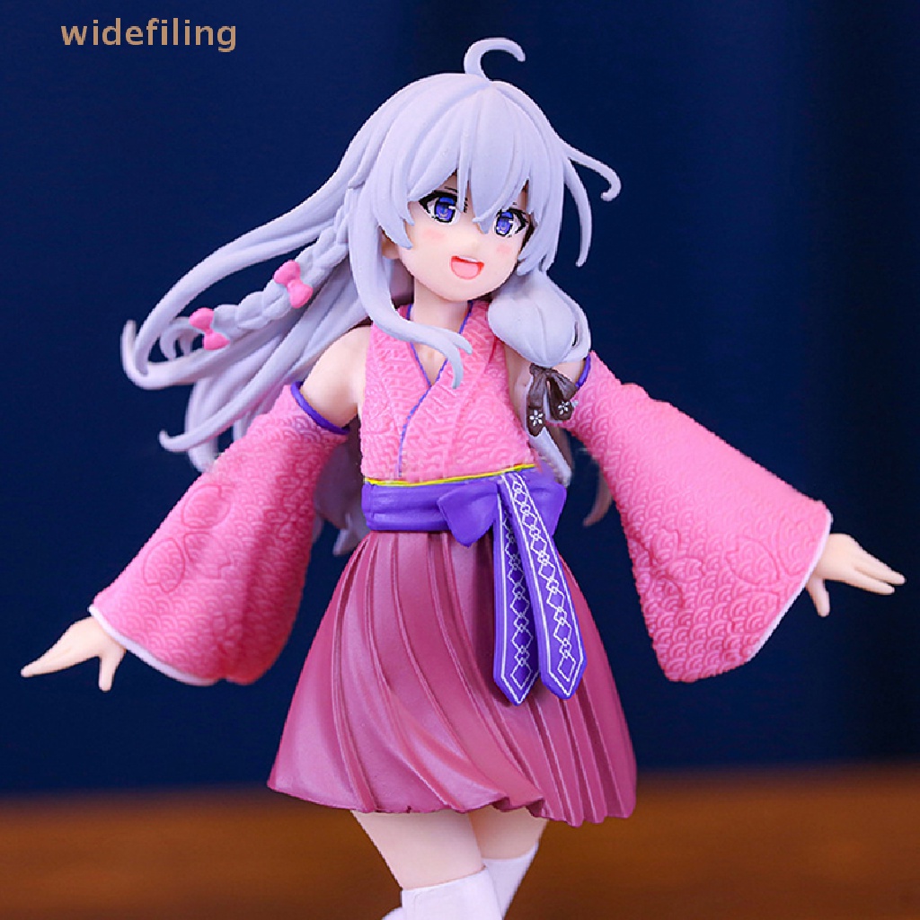 widefiling 1Pc 20cm Anime Wandering Witch The Journey Of Elaina Action Figure Model Toy Nice