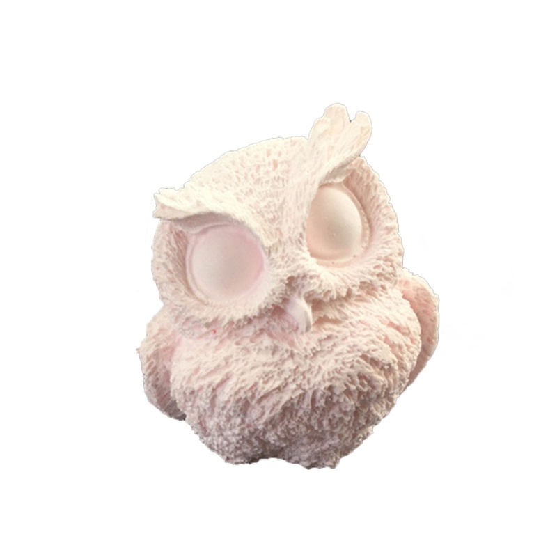 Khuôn Silicone Làm Đồ Trang Trí Thủ Công Hình Chim Cú Siêu Đáng Yêu