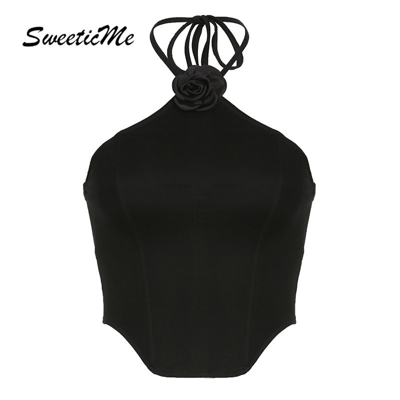 Áo Tank Top Hai Dây Dáng Ôm Màu Trơn Thời Trang 2023 Quyến Rũ Cho Nữ