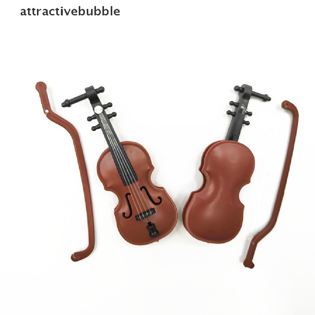 Đàn Violin Mini Tỉ Lệ 1 / 12 Xinh Xắn