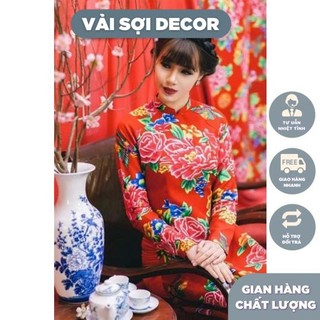 (10m x 1,6m) Vải con công loại pha sợi polyester